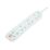 Masterplug 13A 4-Gang Unswitched Surge-Protected Extension Lead  2m