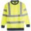 Pro RTX High Visibilty  Sweatshirt Yellow / Navy Large 44" Chest