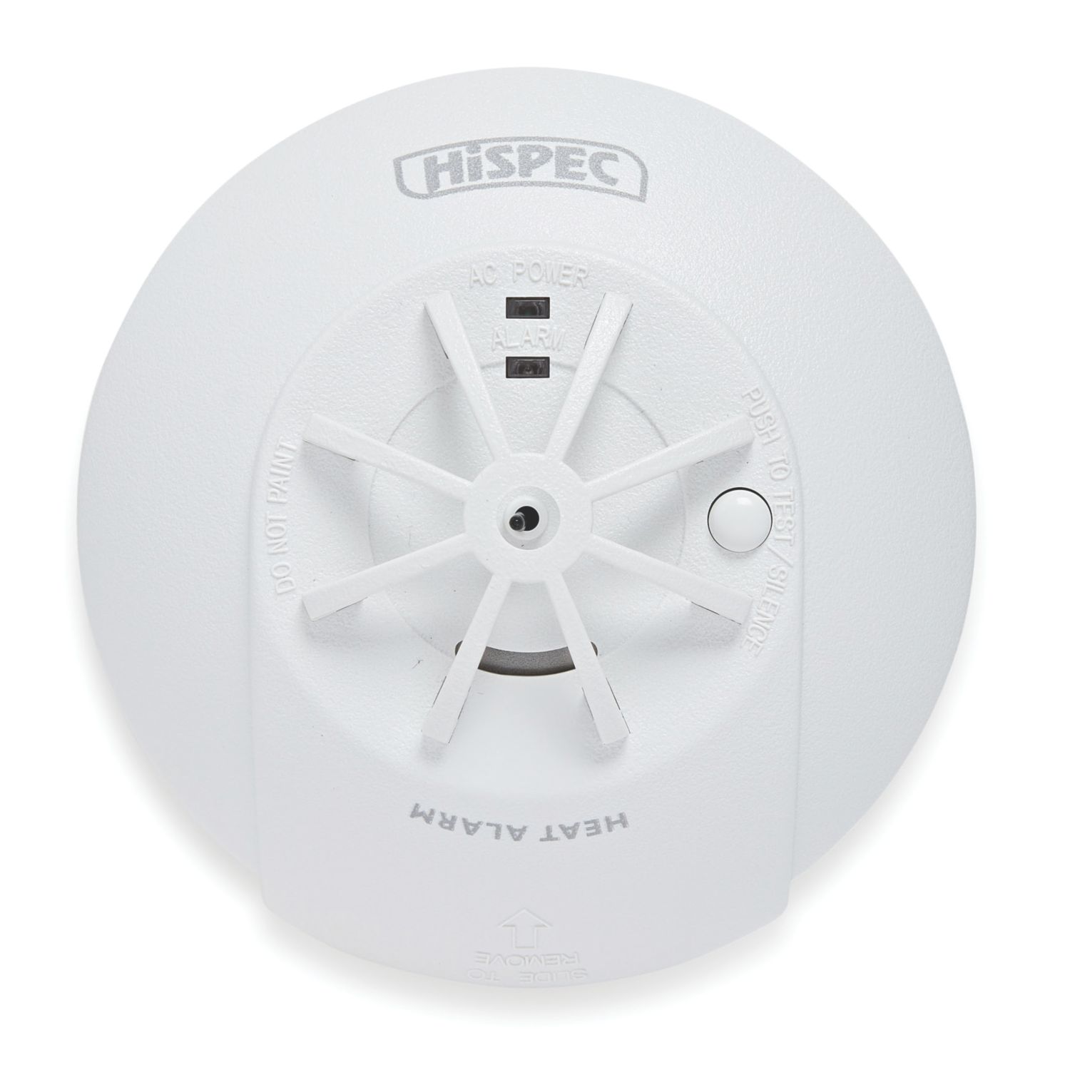 Hispec HSSA/HE/RF10-PRO Mains Interlinked Fast Fix Heat Alarm With Radio Frequency (806AM)
