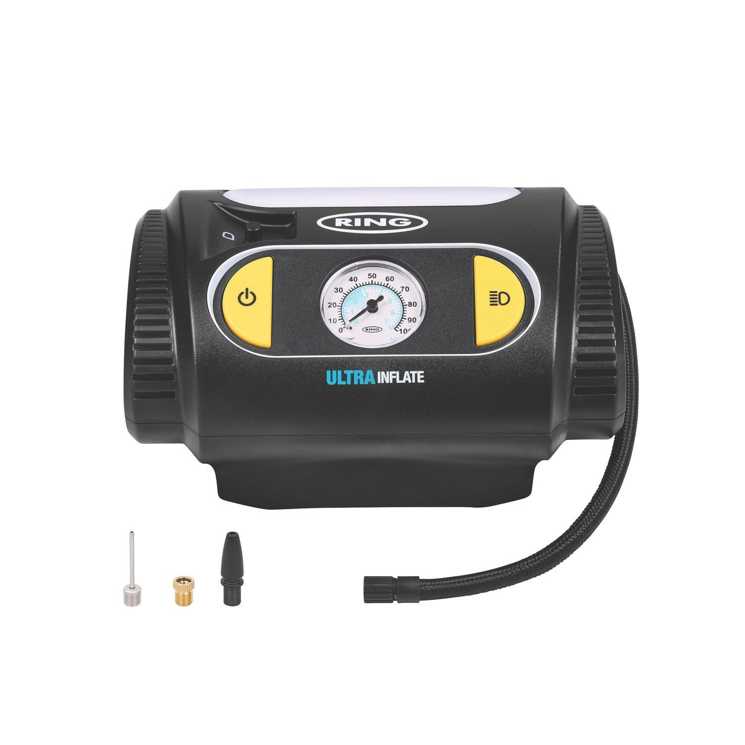 Ring ULTRAINFLATE 10 Analogue Tyre Inflator 12V (806AV)