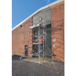Boss 1450 Ladderspan 3T Double Depth Top Grade Aluminium Tower 1.2m x 1.8m x 12.2m