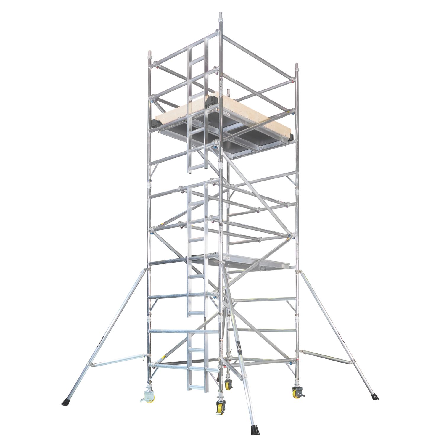 Boss 1450 Ladderspan 3T Double Depth Top Grade Aluminium Tower 1.2m x 1.8m x 12.2m (806CJ)