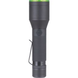 Luceco  Rechargeable LED Torch Black/Green 1000lm