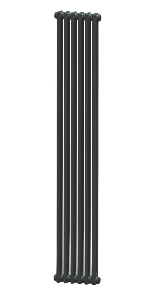 Acova 2000mm x 306mm 2825BTU Volcanic Vertical 2 Column Radiator - Screwfix