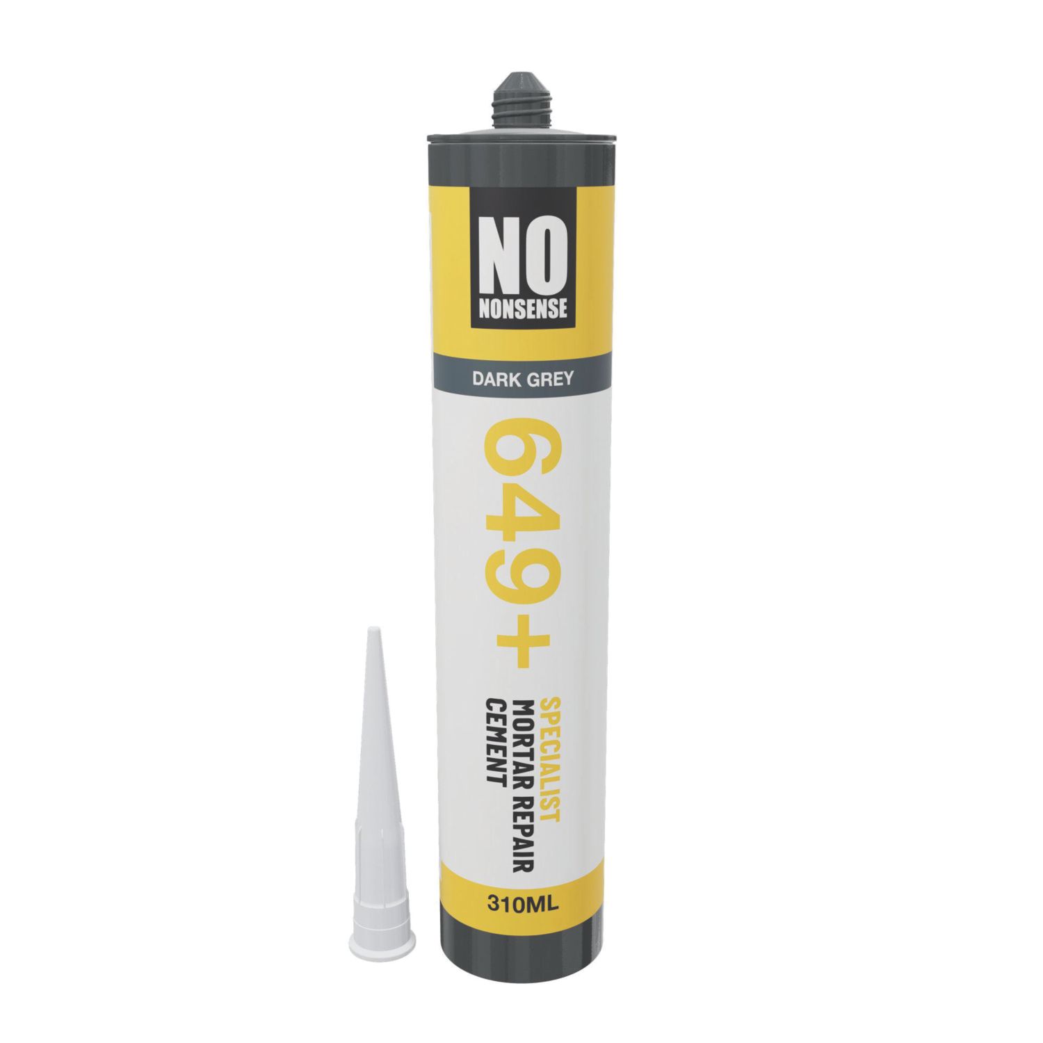 No Nonsense 649+ Mortar Repair Dark Grey 310ml (806JP)