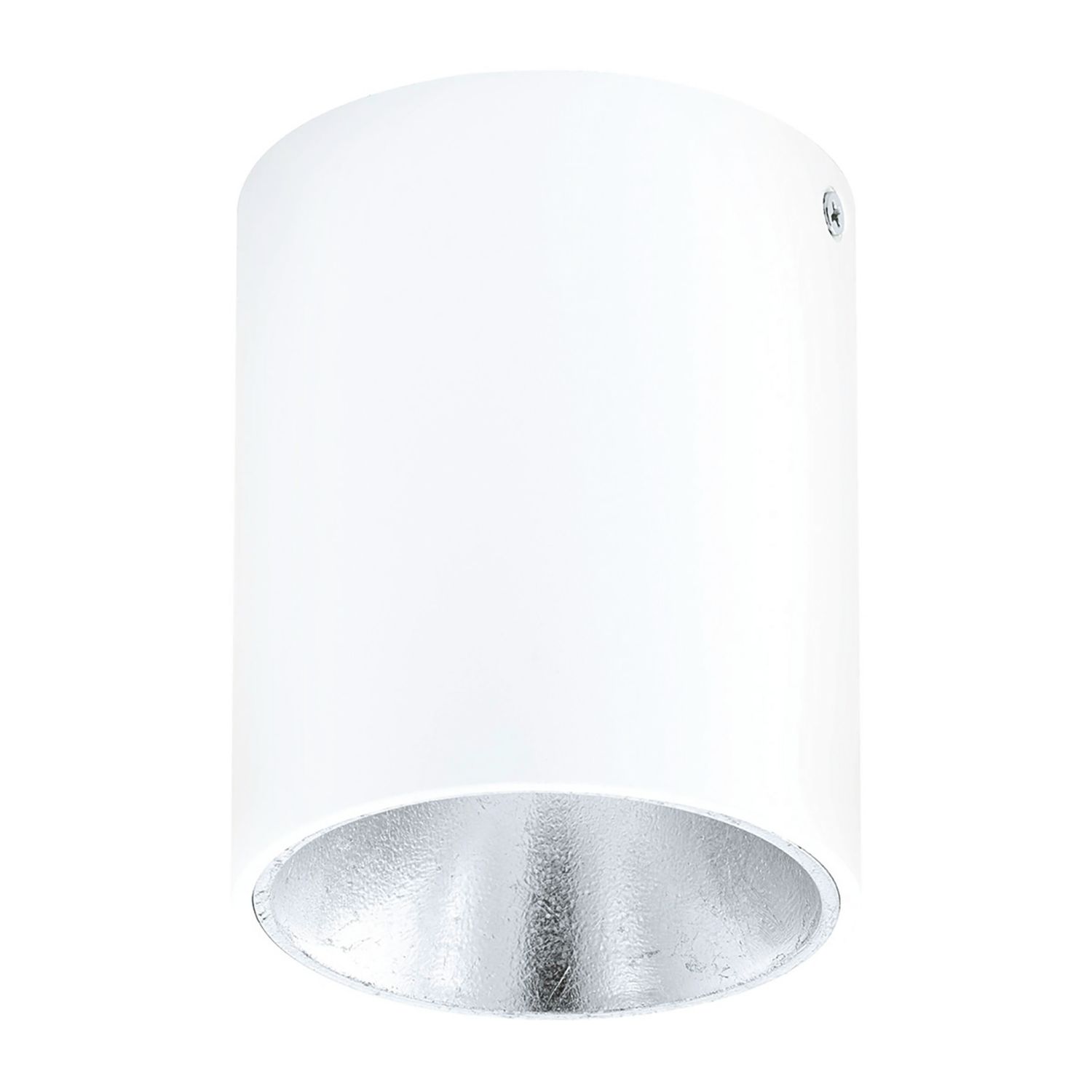 Eglo Polasso LED Ceiling Light White/Silver 3.3W 340lm (806PL)