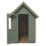 Forest FRA58GNIN 5' 6" x 8' 6" (Nominal) Apex Overlap Timber Shed with Assembly