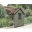 Forest FRA58GNIN 5' 6" x 8' 6" (Nominal) Apex Overlap Timber Shed with Assembly
