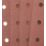 Titan   40/80/120/180 Grit 6-Hole Punched Multi-Material Sanding Sheets 115mm x 104mm 10 Pack