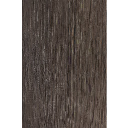 Kraus Rivington Dark Brown Wood-Effect Vinyl Flooring 2.2m²