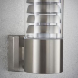 Saxby Tango Outdoor Wall Light Brushed Stainless Steel