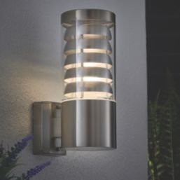 Saxby Tango Outdoor Wall Light Brushed Stainless Steel
