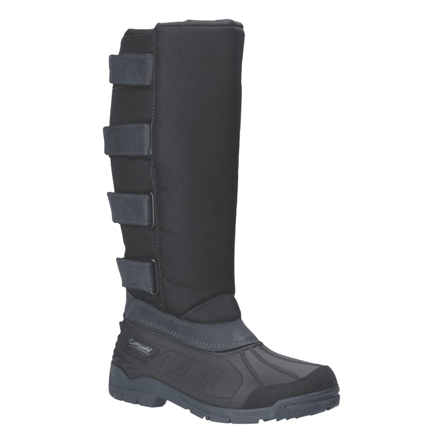 Cotswold Kemble Short Size 10 Black Non Safety Wellies (806XW)