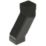 FloPlast  Square 25-65mm Adjustable Offset Bend Black 65mm