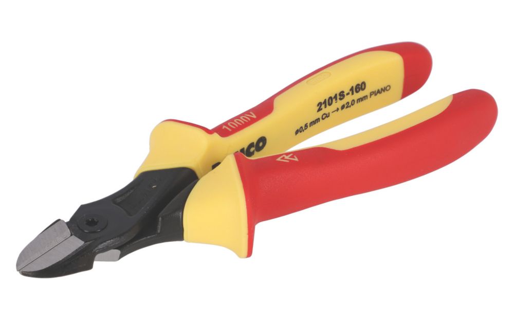 Bahco VDE Side Cutting Pliers 6 1/4" (160mm)