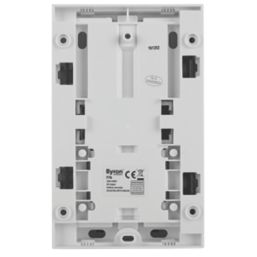 Byron 00.640.82 Wired Wall-Mounted Doorbell with Transformer White