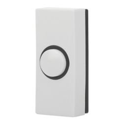 Byron 720K Wired Wall-Mounted Doorbell Kit with Transformer White