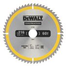 DEWALT  Wood TCT Saw Blade 216mm x 30mm 60T