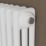 Azur Duke 700W 3-Column Electric Radiator 600mm x 650mm White 2389BTU