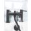 Bristan Mila Black 140mm Deck Mounted Dual Control Manual Shower Mixer Tap