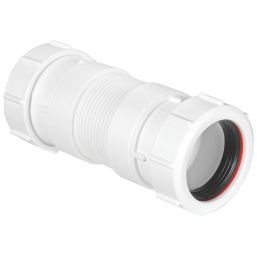 McAlpine Miniflex-2 Flexible Connector White 40mm x 125-175mm