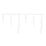 ExtendLite 100 LED Indoor & Outdoor Ice White Icicle Christmas Light Chain