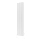 Reina 1800mm x 375mm 6574BTU White Vertical 2 Column Radiator