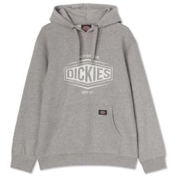 Dickies Rockfield Sweatshirt Hoodie Grey Melange 2X Large 43-46" Chest