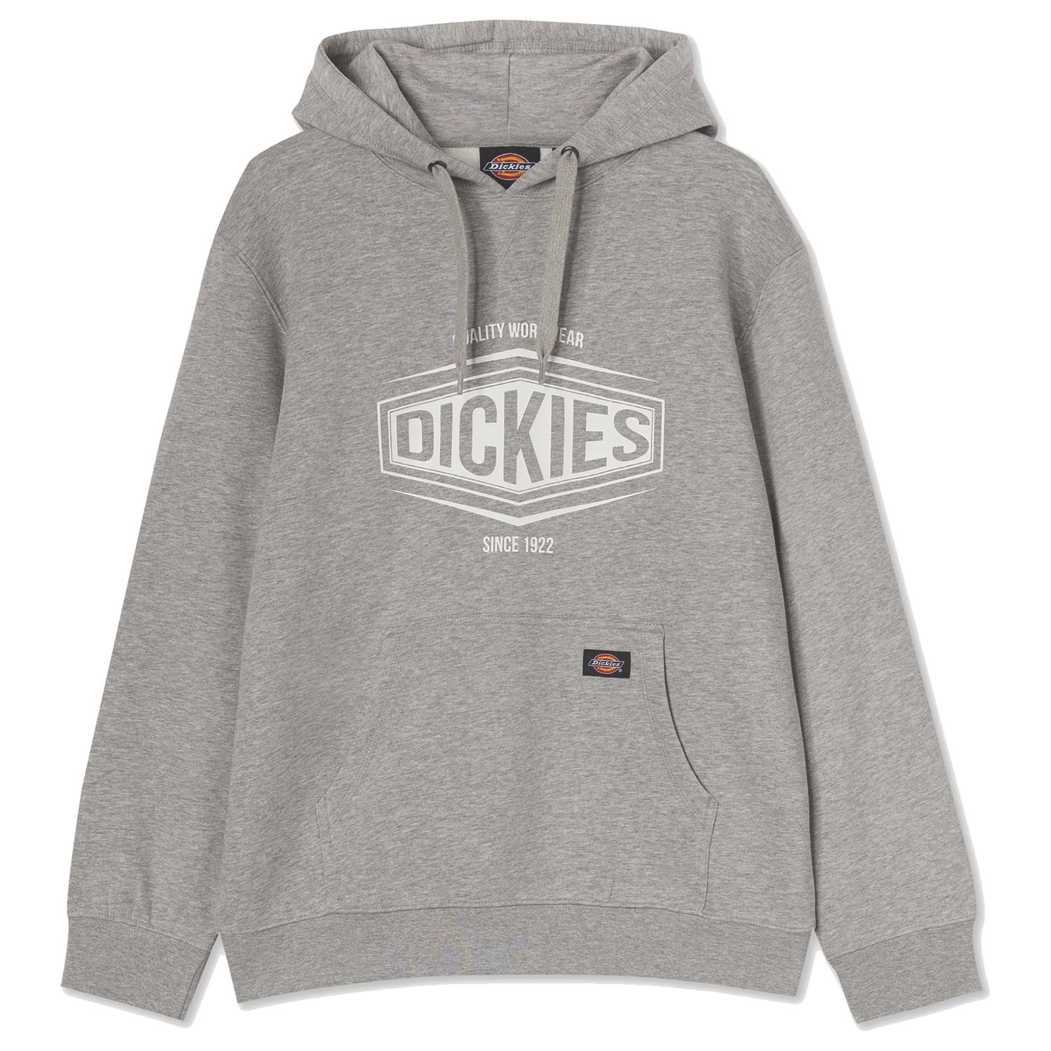 Dickies Rockfield Sweatshirt Hoodie Grey Melange 2X Large 43-46" Chest (807RP)