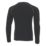 Site Kukl Long Sleeve Base Layer Top Black Medium 34" Chest