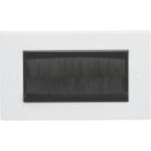 Knightsbridge  Modular Brush Flex Outlet White