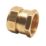 Pegler PX41 Brass Compression Adapting Female Coupler 15mm x 3/4"