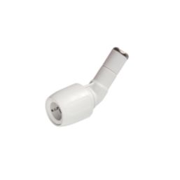 Hep2O  Plastic Push-Fit Equal 135° Stem Elbow 22mm