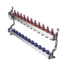 Warmup 11 Port S3 Underfloor Heating Manifold Stainless Steel