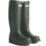Hunter Balmoral MK II Full Zip Boot Size 12  Olive Non Safety Wellies