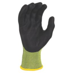 DEWALT Hi Vis Protection Gloves Yellow Medium