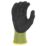 DEWALT Hi Vis Protection Gloves Yellow Medium