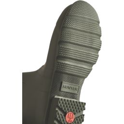 Hunter  Size 12  Dark Olive Non Safety Wellies