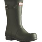 Hunter  Size 12  Dark Olive Non Safety Wellies