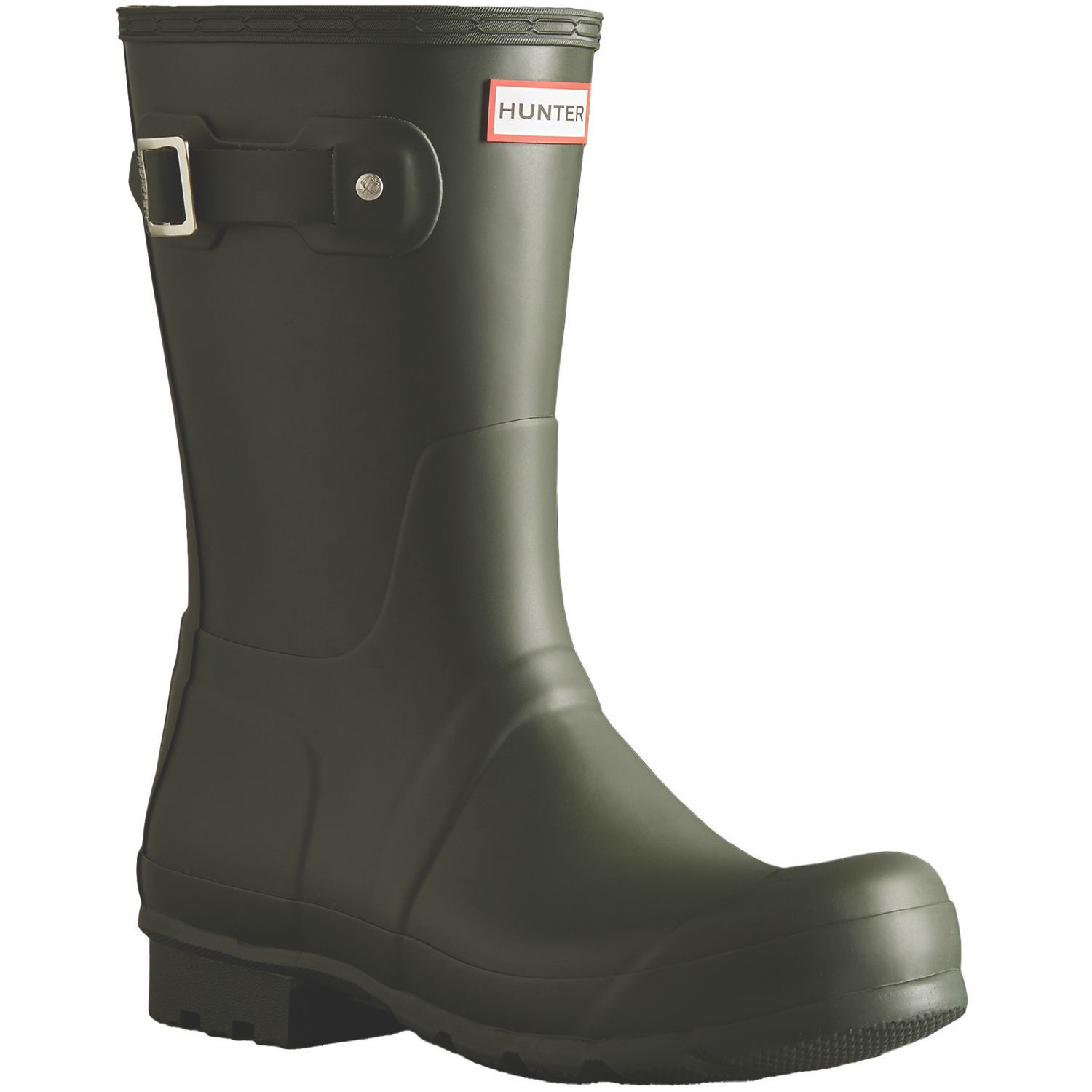 Hunter Size 12 Dark Olive Non Safety Wellies (808CM)