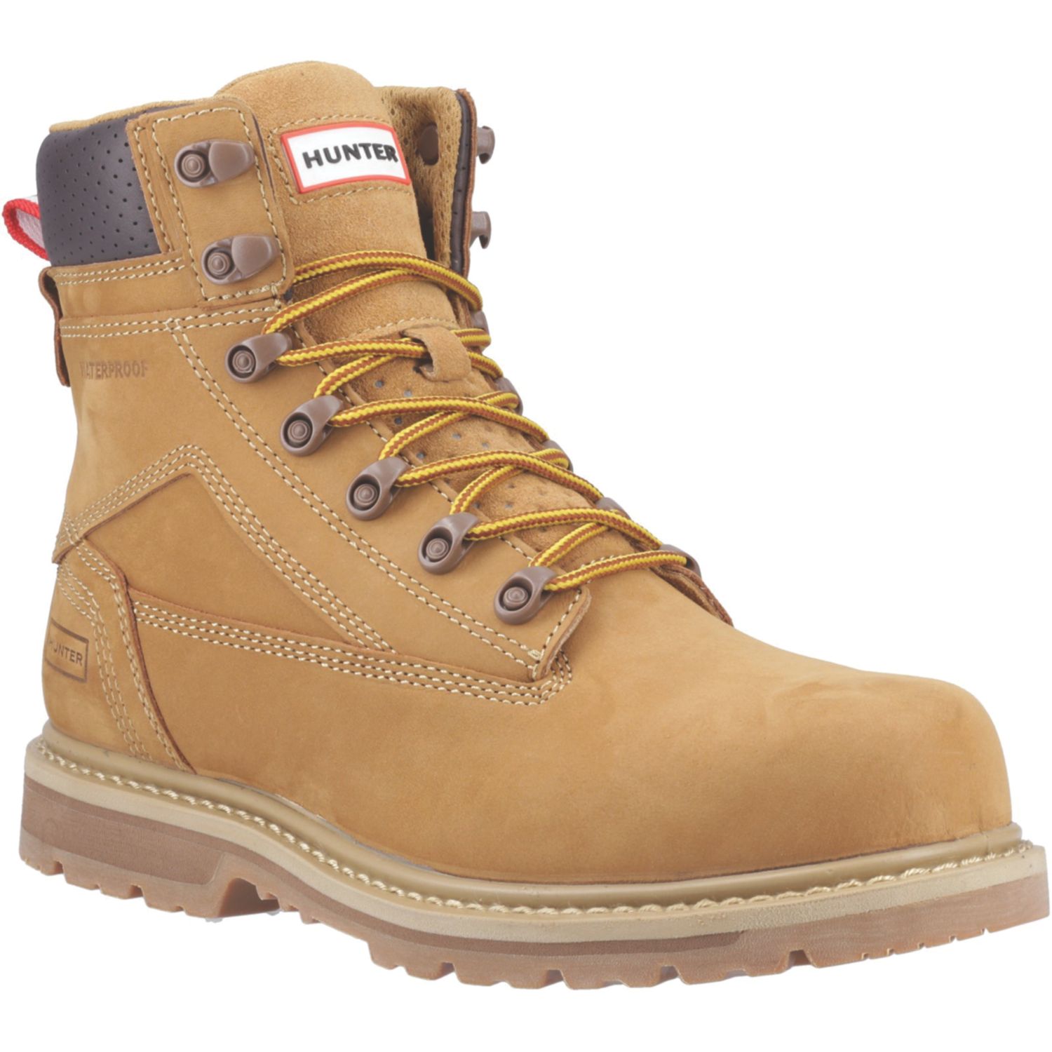 Hunter Size 6 Honey Waterproof Steel Toe Cap Safety Boots (808CW)