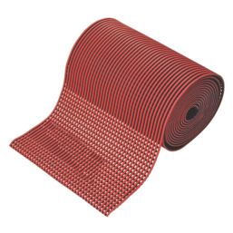 COBA DeckStep Anti-Slip Floor Mat Red 10m x 1m x 11.5mm