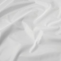 Croydex Textile Shower Curtain White 1800mm x 1800mm