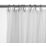 Croydex Textile Shower Curtain White 1800mm x 1800mm