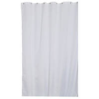 Croydex Textile Shower Curtain White 1800 x 1800mm