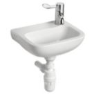 Armitage Shanks Contour 21 Hand Rinse Washbasin RH 1 Tap Hole 370mm