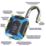 Squire CP50 ATLS Weatherproof  Combination  Padlock Blue 50mm