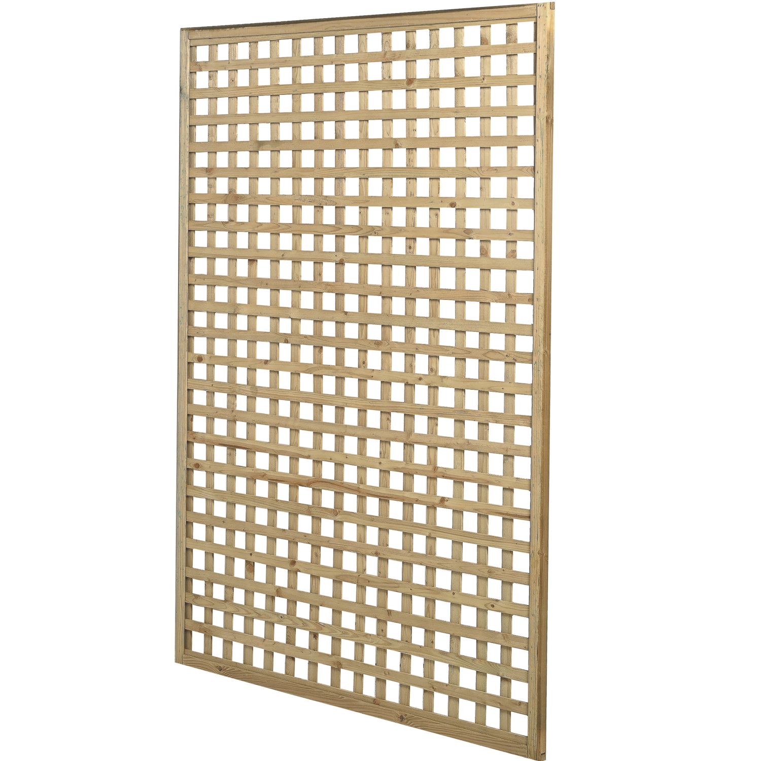 Forest Premium Framed Softwood Rectangular Garden Trellis 4' x 6' 4 Pack (808KP)