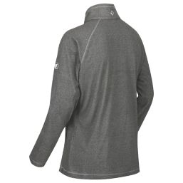 Regatta Montes Womens Half-Zip Fleece Dark Steel Size 10