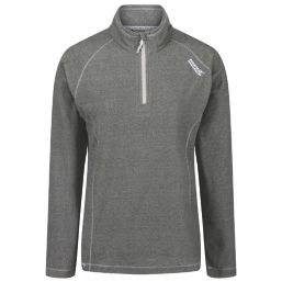 Regatta Montes Womens Half-Zip Fleece Dark Steel Size 10